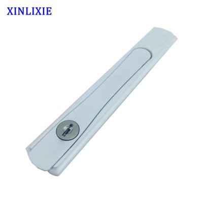 China Modern Luxurious Sliding Noise Window Swing Top Handle Lock Zinc Alloy Handle With Key for sale