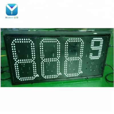 China Gas Station Wholesale LED Fuel Price Switches Gas Station LED Price Signs for sale