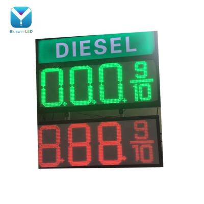 China Gas Station Oilshowapp Gas Price Sign Numbers WIFI Gas Price Sign Numbers Display for sale