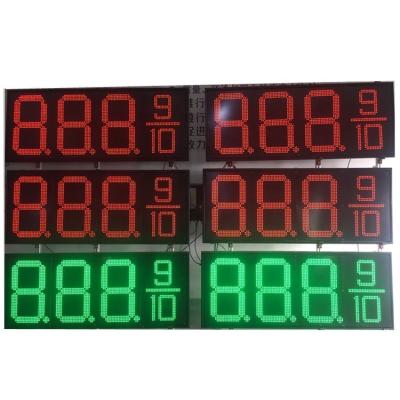 China 24inch gas station gas station led price sign price switch, led gas price sign display for sale