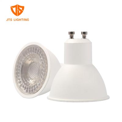 China Modern indoor plastic aluminum housing 110v 220v GU10 mr16 5.3 5w 7w smd led ceiling spotlights for sale