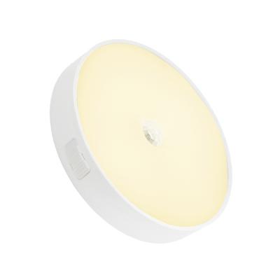 China Modern LED Night Light USB Rechargeable Motion Sensor Light Perfect for Cabinet Stair Hallway Bathroom for sale