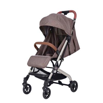 China One key to fold baby stroller wholesale 3 in 1 /hot sale baby carriage /cheap folding china factory luxury pram for baby for sale