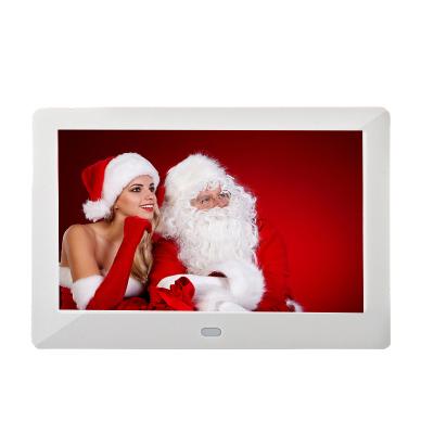 China Clock Digital Wedding Photo Album 7 Inch IPS Hd Screen Digital Photo Frame for sale