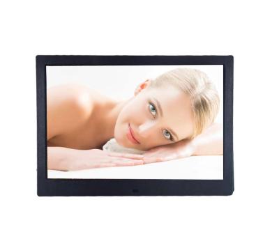 China Clock 14 Inch Hd 1080P Digital Video Photo Frame For Commercial Advertising for sale