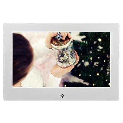 China Clock Metal White / Black 7 Inch High Score Digital Photo View for sale