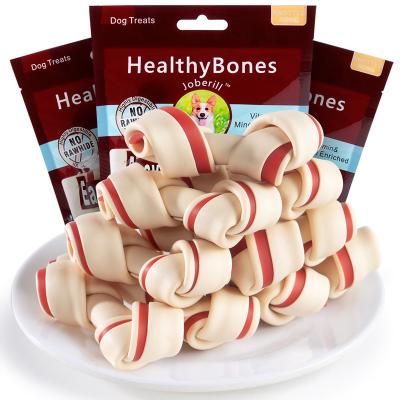 China Natural Dog Knotted Bone Food Dog Pet Training Clean Treats Eco-Friendly Sustainable Supplies Pet Snacks for sale