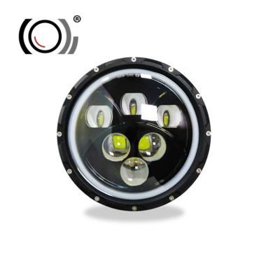 China Fashionable High Low Beam 2021 MOXI 60W 7inch LED Working Light With Turn Signal Light For Enfield Universal for sale