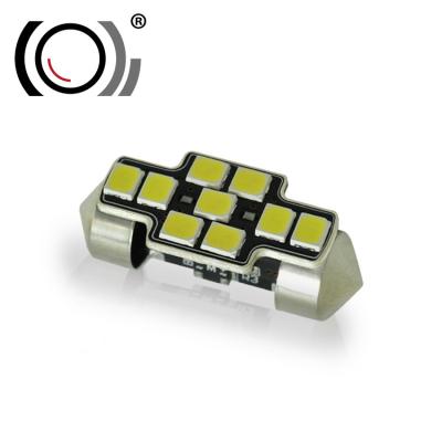 China 2021 MOXI Wholesale Price Automobile Accessories LED 28mm 9smd 2835 Canbus Error Free Made Light MX-F28-9SMD-2835 for sale