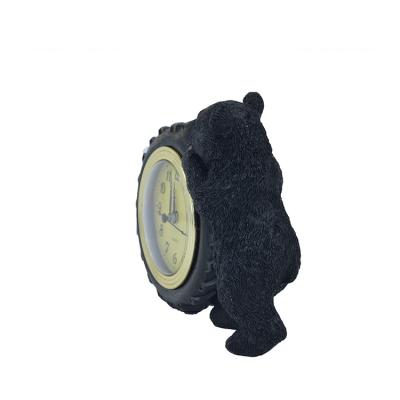 China Cheap Animal Ornament Accessory Product North America/Europe Resin Decoration Home Clock Crafts for sale