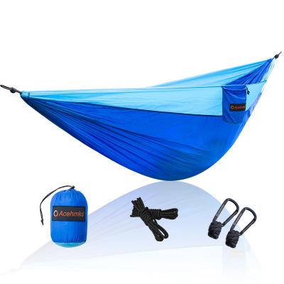 China Wholesale Comfortable 260*140cm Folding Outdoor Portable Camping Hammock for sale