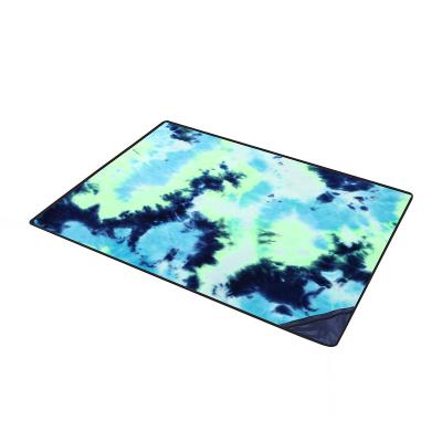 China Outdoor Camping Hiking Warm Sale Camping Blanket 192*140cm Fleece Moving Blanket Waterproof for sale