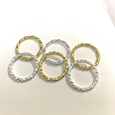 China Jewelry Ring Plain 925 Sterling Silver Ring Rope Shape Eternity Twisted Ring Factory Customized Small CLASSIC For Women for sale