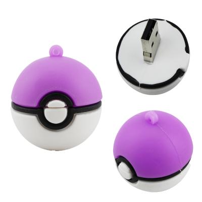 China 100% Real Metal Capacity 2020 Pokemon Model 4gb 8gb 16gb Pendrive Pendrive Push Ball Flash Drive for sale