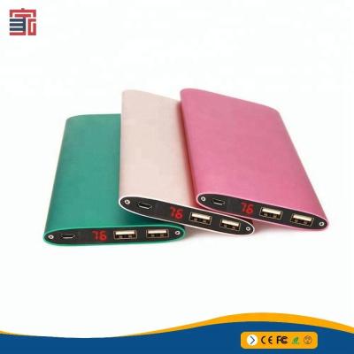 China Convenient Mobile Power Bank 25000mah Card Power Bank For Iphone Android for sale