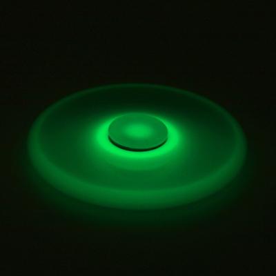 China High Speed ​​Anti Stress Funny Gift Light Hand Spinner Toy Glow In The Dark for sale