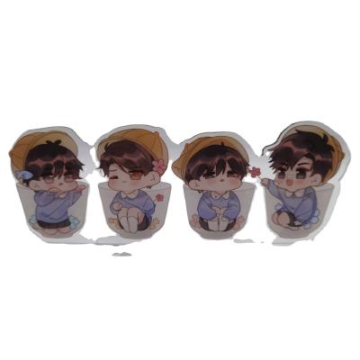 China Promotional Gift Acrylic Character Standee Top Selling Quality Cartoon Anime Guaranteed Key Chain for sale