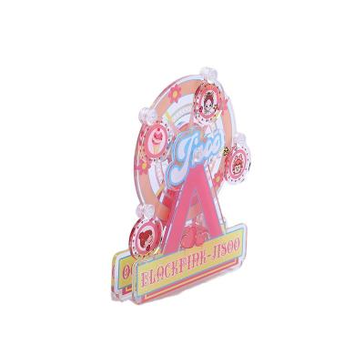 China Promotion Gift Good Quality Anime Ferris Wheel Standee Acrylic Display Acrylic Standing Charm for sale