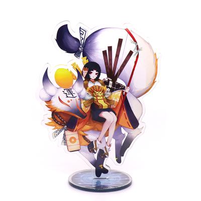 China Souvenir Factory Wholesale Clear Anime Cartoon Plastic Custom Printing Acrylic Standee for sale