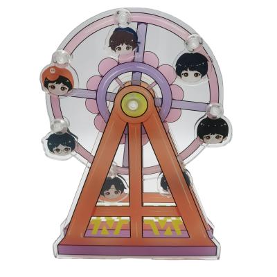 China 2021 Promotion Gift Hot Selling Acrylic Anime Ferris Wheel Standee Various Good Quality for sale