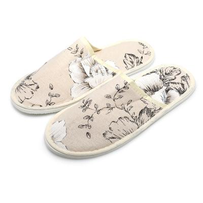 China High Quality Hotel Thin Toe Disposable Slipper Warm Comfortable Five Star Hotel Slipper for sale