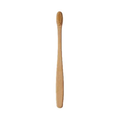 China Eco-friendly Wholesale Bamboo Bristle Wooden Toothbrush Charcoal Toothbrush for sale