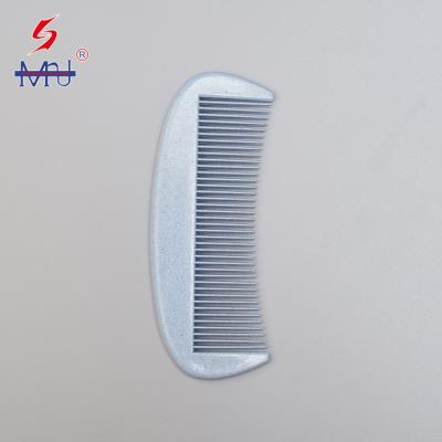 China Comfortable Customized Various Shaped Biodegradable Wheat Straw Hair Comb for sale