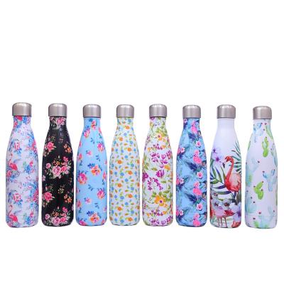 China Traditional Double Wall Stainless Steel Custom Design Stainless Steel Vacuum Insulated Stainless Steel Cola Water Bottle for sale