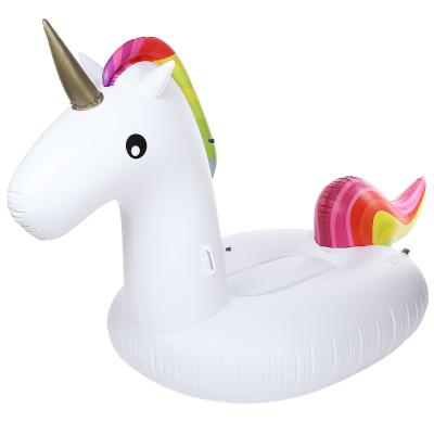 China Inflatable Floating Water Rider Big Unicorn Toys Unicorn Pool Float Inflatable Water Float Wholesale Water Entertainment for sale