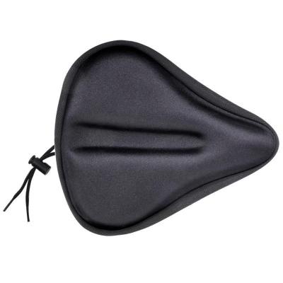 China High Quality Comfortable Soft Wide Durable Silicone Bicycle Seat Saddle Cover For Mountain Bike Bicycle Road Electric Bike for sale