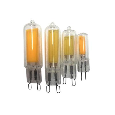 China Sewing Machine Glass Cover 2w 3w 4w 5w Super Clear Brightness 110V 220V G9 COB LED Light Bulb for sale