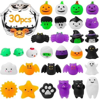 China Christmas Toys Pack Moshi Toy Mochi Pumpkin Pumpkin Pack Halloween Pack New Wiggly Person Jumpy Person Rising Toy Small Devil CUSTOM Squishy Squeeze for sale