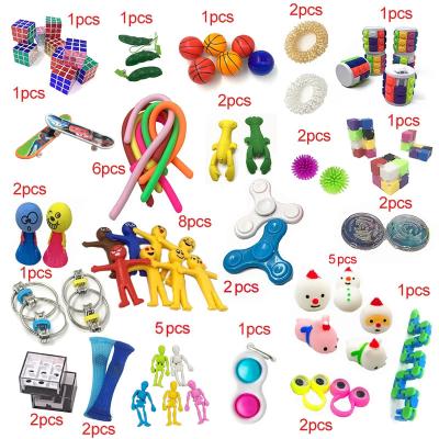 China Pressure Relieve 2021 Amazon Efforts Hot Selling Toy Fidget Toys Set For ADUK Reliever for sale