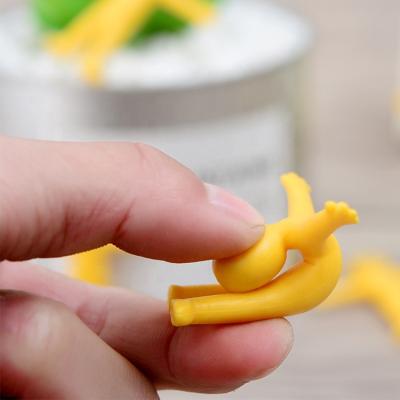 China Cheap TPR Cute Figure Mini Stretchy Man Toy For Special Needs Kids Sensory Toys For Sling Squeeze Emoji Smiley Bendy Men for sale