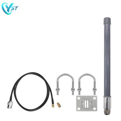 China 915MHZ/868MHZ 3dbi/4dbi/6dBI /8dBI /12dBi fiberglass omni lorawan antenna outdoor wireless helium directional lora for sale