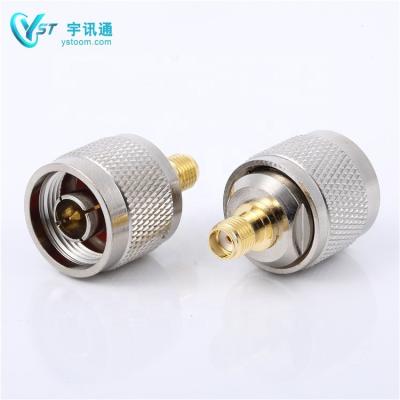 China N Jack To SMA Female Hole Adapter Copper Connector YA-N-06 for sale