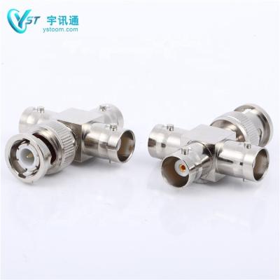 China Male BNC Jack 3 Ways To Female BNC Adapter YA-BNC-02 for sale