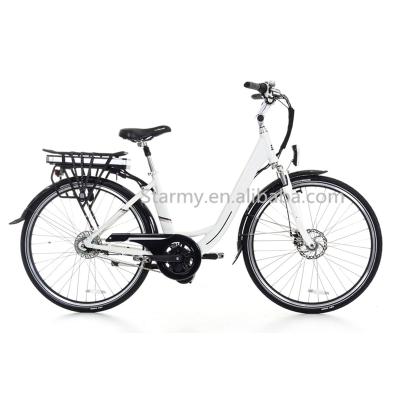 China 700C Aluminum Alloy Fashion Alloy City Electric Bike China for sale