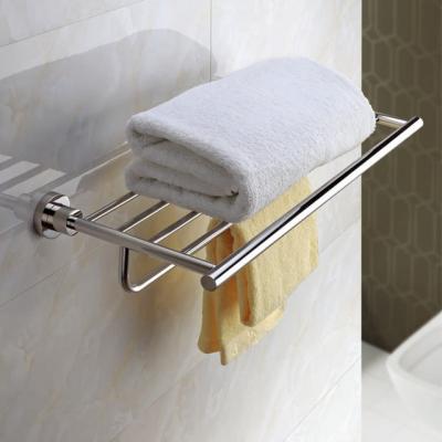 China Fashion Simple Towel Shelf 304 Stainless Steel High Quality Towel Rack for sale