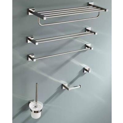 China New Durable High Quality 304 Stainless Steel Wall Mounted Bathroom Accessories Sets for sale