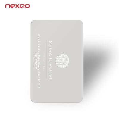 China Programmable Hotel Key Card RFID Hotel Key Card MIWA SALTO System Door Lock Access Control Smart Card for sale