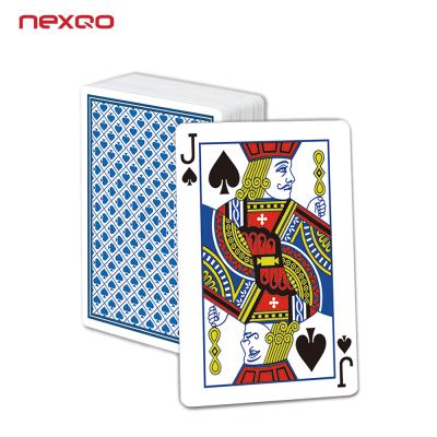 China Durable Waterproof Plastic Luxury Foil Printing Nfc Custom Playing Cards for sale