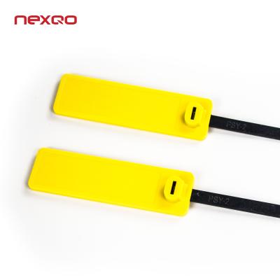 China ABS + Nylon RFID Sample Custom Plastic Seal Tags NFC Cable Tie Tag for sale