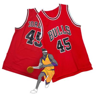 China Breathable All Different Styles Men's Basketball Star Michael Zach Rose Basketball Tank Top The Chicago Bulls Basketball Tank Top for sale