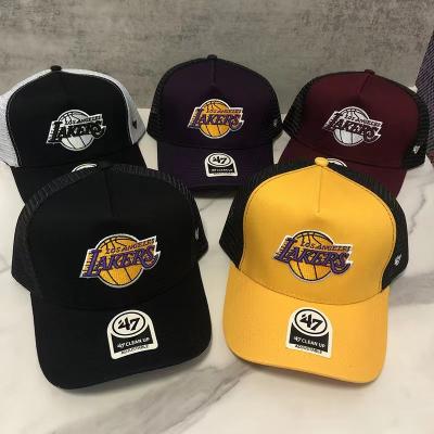 China COMMON In Stock High Quality Fitted Wholesale Hat Custom 6 Panels NBAING Fitted Hats for sale