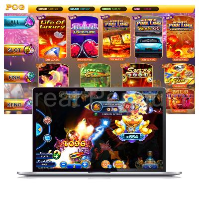 China Tablet Gambling Machines For Casino 777 Credits Gambling Machine Winmoneyonlineforfree Realcashgames Vpower Fishing Games for sale