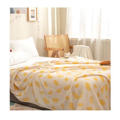 China Anti-pilling Anti-static Warm Plush Cloth Flannel Blanket Milestone Blanket Winter Blanket For Thanksgiving Day for sale