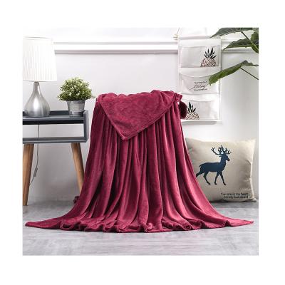 China Best Quality Anti Static Dyed 100% Polyester Fabric Coral Fleece Blankets Rayon Knit Fabric For Women Sleepwear for sale