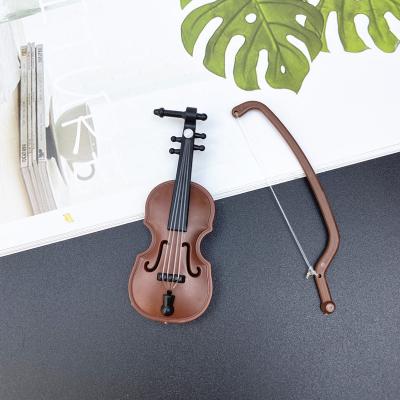 China Classic Mini violin Christmas accessories small pendant small crafts DIY decorations 3.2 * 8.5CM for sale