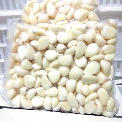 China New fresh Chinese crops fresh peeled garlic, vacuum packing peeled garlic, peeled garlic for sale